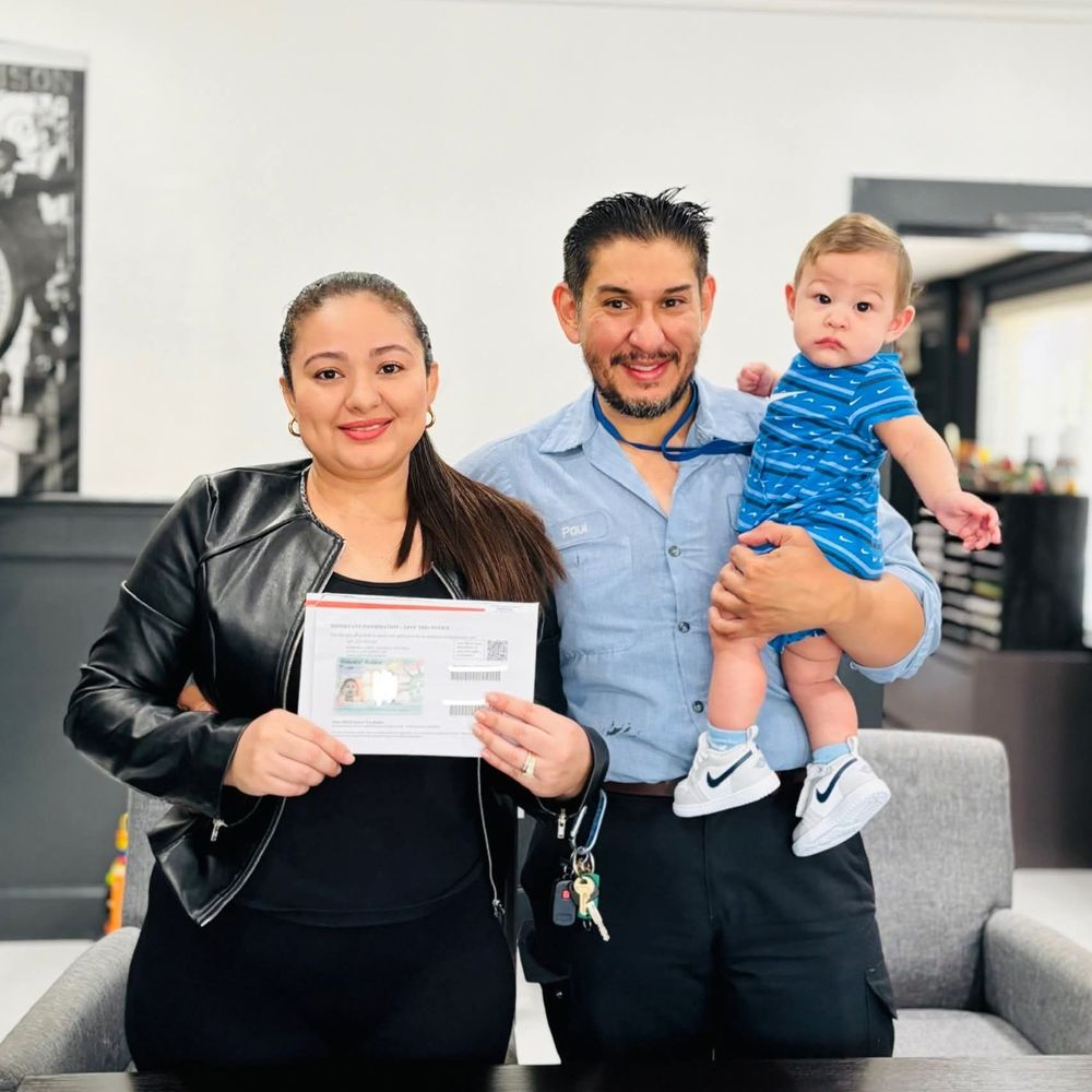Ayala Law Group - Happy family with my wife permanent residency. Thank you! Ayala Law Group - Criminal Defense Law Near Me - Santa Ana, California