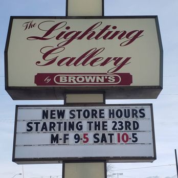 The Lighting Gallery By Brown S Fixtures Equipment The Lighting Gallery By Brown S
