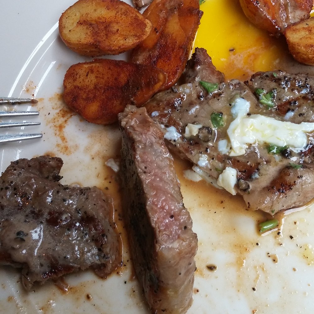Tio Pepe - Steak cooked medium.. - Spanish Near Me - New York, New York Tio Pepe - Steak cooked medium.. - Spanish Near Me - New York, New York