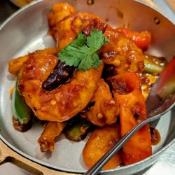 Fatt Pundit - Bombay Chilli Prawns (£14.50)