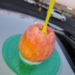 Tropical Sno - No ice cream thus time...watermelon/tangerine