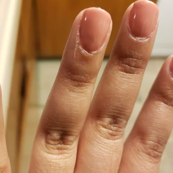 Rose Nails 2 - This is supposed to be a gel manicure. The polish drained onto my skin. - Nail Salons Near Me - Merced, California Rose Nails 2 - This is supposed to be a gel manicure. The polish drained onto my skin. - Nail Salons Near Me - Merced, California