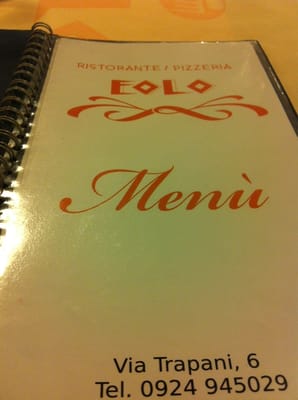 Menu photo 2 Eolo Tre Fontane, TP