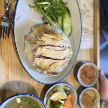 A Ma Chicken Rice - Classic chicken rice - Asian Fusion Near Me - Redmond, Washington
