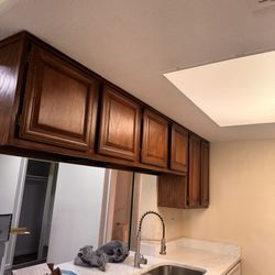 Zamari Make Ready & Remodeling - Stained cabinets