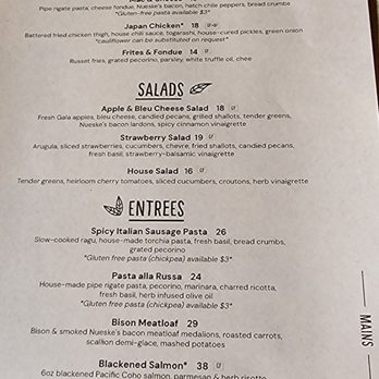 Revelry - Menu 5.24 - Wine Bars Near Me - Bozeman, Montana