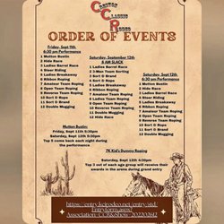 Loading Chute - September events. 2026