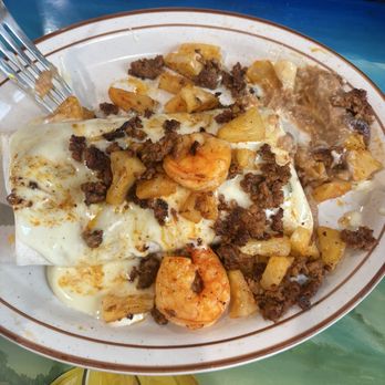 El Tapatio Tacqueria - I don't remember but a burrito with pineapples - Mexican Near Me - Ypsilanti, Michigan