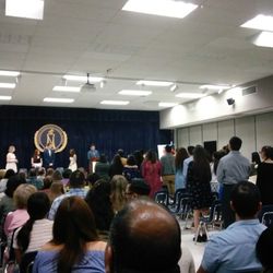 Northside Activity Center - National English honors society induction ceremony