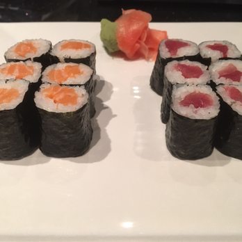 Sushi House 2 - Lunch tuna and salmon roll. - Sushi Bars Near Me - Jacksonville, Florida Sushi House 2 - Lunch tuna and salmon roll. - Sushi Bars Near Me - Jacksonville, Florida