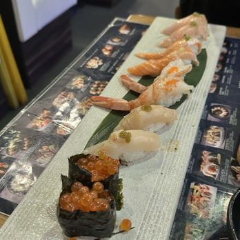 Aikan Sushi - Premium sushi: ikura, Japanese scallop, ama ebi, salmon toro, yellow toro - Izakaya Near Me - Northridge, California