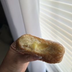 Glaze King Donuts - Boston Crème filled glazed donut