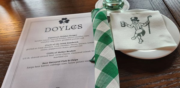 Menu photo 2 Doyles Irish Pub Plymouth, MI