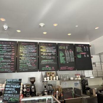 Europane - Menu board - Bakeries Near Me - Pasadena, California