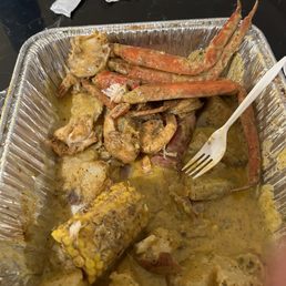 Lobster, Shrimp, Crab.....shits off the hook! In fact I'm going back tonight Lobster, Shrimp, Crab.....shits off the hook! In fact I'm going back tonight