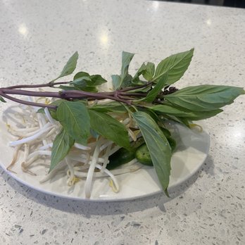 Pho Tasty - Veggies that come on the side when you order pho - Vietnamese Near Me - Artesia, California Pho Tasty - Veggies that come on the side when you order pho - Vietnamese Near Me - Artesia, California