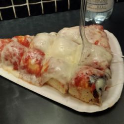 Spontini - Margherita Pizza. Not superbe,  but tasty.