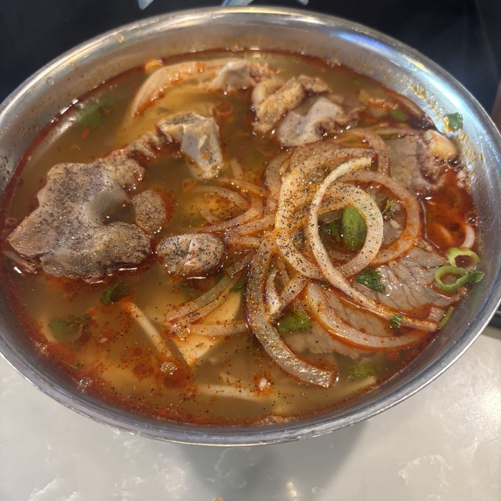 Lantern Vietnamese Kitchen - Bun Bo Hue (Spicy Beef Soup) - Breakfast & Brunch Near Me - Rancho Cucamonga, California