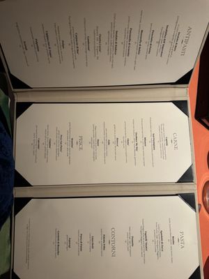 Menu photo 3 Sinatra Las Vegas, NV