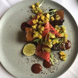 1826 Bistro - Pork Belly Watermelon Salad