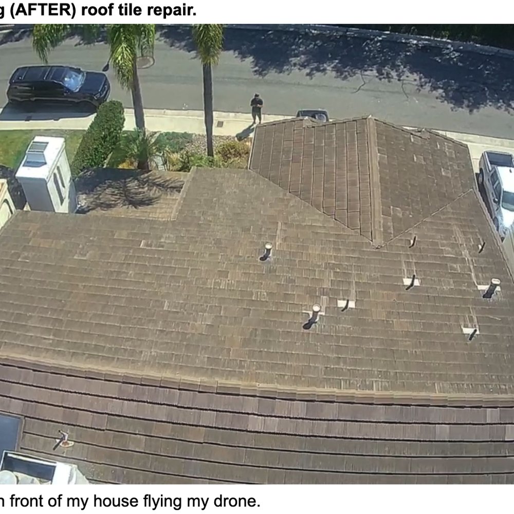 Top Quality Roofing - This is what my roof looks like after Top Quality Roofing completed their work. - Roofing Near Me - San Clemente, California Top Quality Roofing - This is what my roof looks like after Top Quality Roofing completed their work. - Roofing Near Me - San Clemente, California
