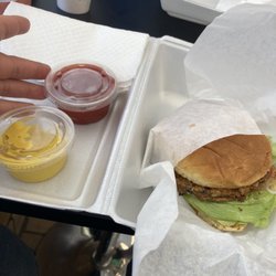 Smoothys Juice Bar - Veggie burger
