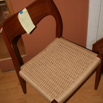 The Chair Repair - Danish Modern cord woven seat - Furniture Repair Near Me - Kirkland, Washington The Chair Repair - Danish Modern cord woven seat - Furniture Repair Near Me - Kirkland, Washington