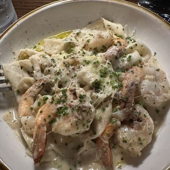 Five Kitchen & Bar - Truffle Fettuccine (added shrimp) - New American Near Me - Cincinnati, Ohio Five Kitchen & Bar - Truffle Fettuccine (added shrimp) - New American Near Me - Cincinnati, Ohio