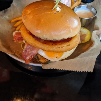 HopCat - Cowboy Dbl Smash Burger* - Burgers Near Me - Lincoln, Nebraska HopCat - Cowboy Dbl Smash Burger* - Burgers Near Me - Lincoln, Nebraska