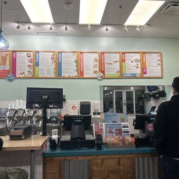 Tropical Smoothie Cafe - Menu boards and register - Wraps Near Me - Pooler, Georgia