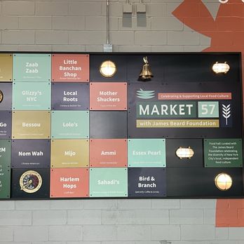 Pier 57 - Directory of eateries inside Pier 57 (Market 57) - Parks Near Me - New York, New York Pier 57 - Directory of eateries inside Pier 57 (Market 57) - Parks Near Me - New York, New York