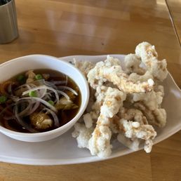 Tangsuyuk: half size of sweet & sour pork Tangsuyuk: half size of sweet & sour pork
