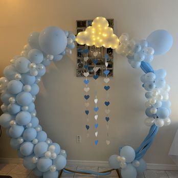 Sweet Decor Magic - In the clouds baby shower theme - Session Photography Near Me