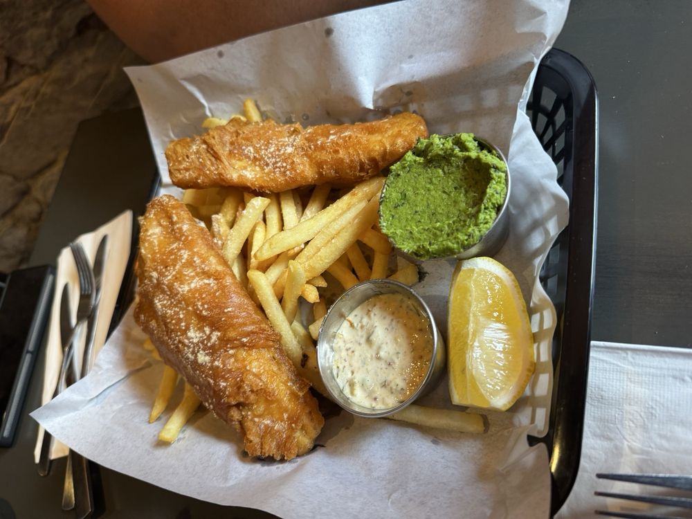 Food from The Well Restaurant + Bar