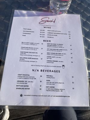 Menu photo 2 Sauce'd Wilmington, NC Menu photo 2 Sauce'd Wilmington, NC