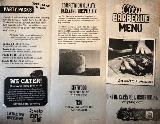 Menu photo 6 City Barbeque Kentwood, MI Menu photo 6 City Barbeque Kentwood, MI