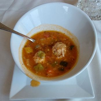 Kristy's Village Cafe - Chicken albondiga soup was very tasty! Perfect for this 55° degree weather. - New American Near Me - Malibu, California