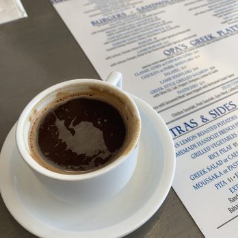 Opa Greek Grill - Greek coffee. Woke me right up. Highly recommend. - Greek Near Me - Warwick, New York
