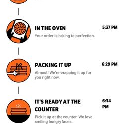 Little Caesars Pizza - The food was still NOT ready.