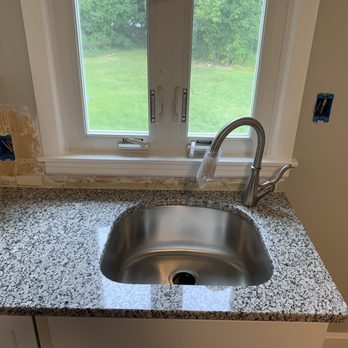 The Granite Guys - D shape stainless steel 9" deep nice look - Countertop Installation Near Me The Granite Guys - D shape stainless steel 9" deep nice look - Countertop Installation Near Me