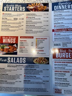 Menu photo 8 Bubba's 33 The Colony, TX