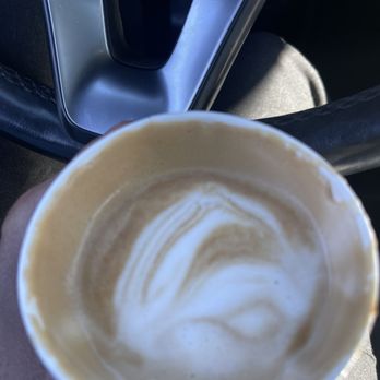 Tierra Mia Coffee - Cubano. I messed up their pretty design - Coffee & Tea Near Me - Long Beach, California