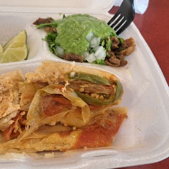 La Perla Tapatia - The tamale, so moist, opened up to reveal the filling & not too thick maza - Bakeries Near Me - Oceanside, California La Perla Tapatia - The tamale, so moist, opened up to reveal the filling & not too thick maza - Bakeries Near Me - Oceanside, California