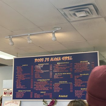 Ross J's Aloha Grill - Hawaiian Near Me - Henderson, Nevada