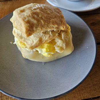 Anecdote Coffee - Egg and cheese breakfast biscuit - Coffee & Tea Near Me - Indianapolis, Indiana