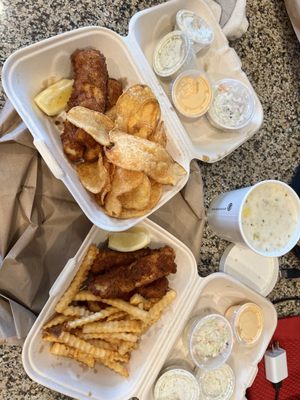 Captain's Galley Fish and Chips by null