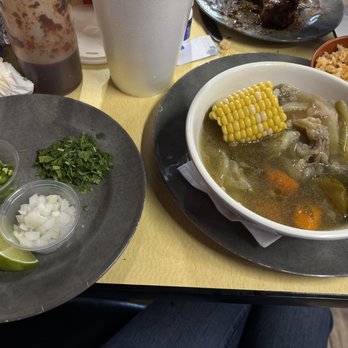 Casa Linda Taqueria - Beef vegetable soup of the day - Mexican Near Me - Plano, Texas
