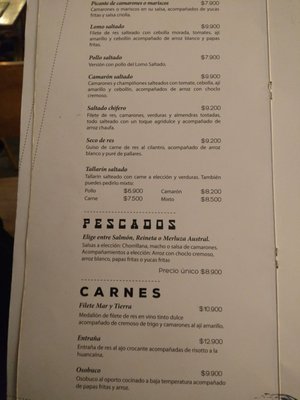 Menu photo 1 Tambo Santiago, RM