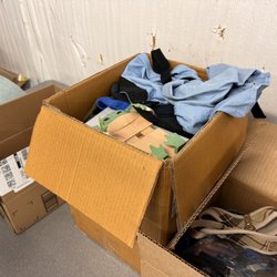 The Salvation Army - Donated dog harnesses and Sci-fi stuff