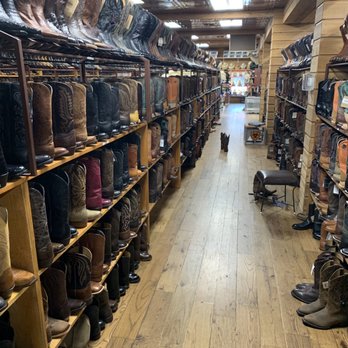 Allens Boots - Rows and rows of boots! - Shoe Stores Near Me - Austin, Texas